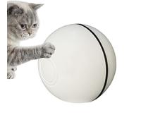 Njidher Interactive Cat Ball Toy, Automatic Rolling Exercise Ball, Intellectual Stimulating Toy for Indoor Cat Exercise, Hunting, Running, Training, Hunting, Fighting, Boredom