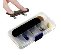 Njidher Miniature Skateboard - Small Fun Educational Game | Finger Scooter Toys - Holiday Birthday Parties Offices Home School Apartment