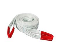 NJIEzhao 4 Layer Braiding, Wear Resistant Lifting Sling Crane Hoisting Industrial Hoisting Flat Belt Trailer Rope Bearing Weight 1-2T Lifting Slings(2 Ton Length 4m)