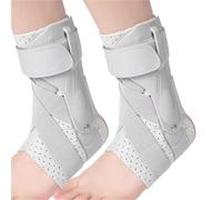 NJIEzhao achilles tendon support 1/2Pcs Ankle Brace Side Stabilizers Sprain Recovery Men Women