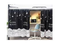 NJIEzhao Dormitory Bunk Bed Curtains Bunk Bed Privacy Curtain Mosquito Nets Breathable Wash Perfect For Home Dormitory Student Bedding All-season(Color 4,W200 X L135cm (1pc))
