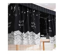 NJIEzhao Dormitory Bunk Bed Curtains Light Shielded Dustproof Bed Curtains Mosquito Nets Student Dormitories Upper And Lower Bunk Beds Room Decorations(Color 5,W200 X L115cm (2pcs))