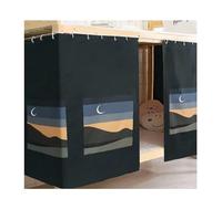NJIEzhao Dormitory Bunk Bed Curtains Light Shielded Dustproof Bed Curtains Mosquito Nets Student Dormitories Upper And Lower Bunk Beds Room Decorations(Color 4,W200 X L115cm (3pcs))