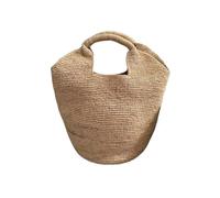 NJIEzhao Woven Beach Bag Summer Bags For Women Handbag Purse 2025 To Weave Large Capacity Shoulder Straw Beach Tote bag(As show 2)