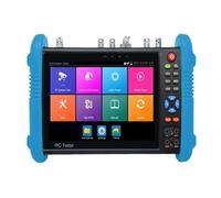 NJJIHUI CCTV Tester, 8K CCTV IP Camera Tester Monitor IPC 8MP AHD TVI SDI CVI With VGA PoE RJ45 Cable TDR Test UTP Tracer for Fiber, Cabling(IPC-9800Pro)