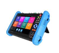 NJJIHUI CCTV Tester, IPC-9800Plus CCTV IPC Tester 8MP AHD CVI TVI CVBS SDI IP Camera Testing UTP Cable VGA Input Power Test for Fiber, Cabling(9800 Plus)