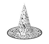 njkhbolk Fashion Stylish Crowd Of Penguins Pattern Print Halloween Full Hat,Foldable Cosplay Headwear,Costume Accessories
