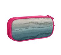 njkhbolk Portable WITHIN THE TIDES print stationery organizer,large capacity double layer zipper pencil case