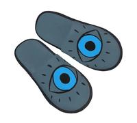 njkhbolk Soft Comfy Evil Eye Print Slippers,Lightweight And Warm,Suitable For Indoor And Outdoor Wear