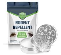 NJKPUYT Rodent Repellent for Car Engines, Under Hood Rodent Repellent, Mice Repellant for House, Rat Repellant for Car, Peppermint Mouse Repellants, Keeps Mice Away, Rat Deterrent Indoor-2P