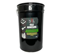 NJL Roofing Felt Adhesive Black 25L | Cold Applied Bitumen Adhesive