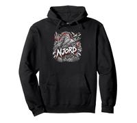 Njord Norse Sea God Viking Ocean Storm Power Pullover Hoodie