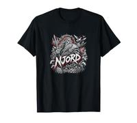 Njord Norse Sea God Viking Ocean Storm Power T-Shirt