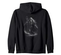 Njord the Sea God Zip Hoodie