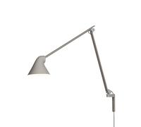 NJP Wall Lamp Long Arm 3000K Light Aluminum/ Gray