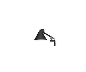 NJP Wall Lamp Short Arm 2700K Black