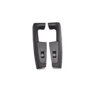 Njprmbq Car Interior Door Handle for Skoda for Superb 2008-2013 2Piece Beige Gray Black Front Rear Inner Door Handle Armrest Frame Switch Control Panel Trim(Black Rear)