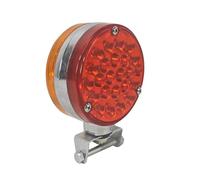 Njprmbq For Universal Car Motorcycle Dual Side LED Fog Lights New Model Double Sided Auxiliary Driving Lamp Spotlight Projector Lens Work Light
