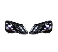 Njprmbq Headlights Assemblies Plug And Play Car Headlight For Benz E-Class W212 2010 2011 2012 2013 LED Head Lamp Upgrade DRL Daytime Assembly
