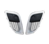 Njprmbq Lamp Shade Car Front Bumper Fog Light Lamp Frame Cover For Buick For Regal For GS 2012-17 Shell Grille Foglight Foglamp Cap Hood Lid Bezel Headlight Shell(Left and right)