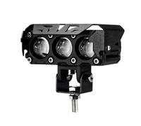Njprmbq Motobike Headlamp Motorcycle LED Spotlights Headlamp Car Headlight Bulbs Auto Lamp Projector Lens Dual Color Spot Fog Work Auxiliary Light 200W