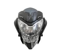 Njprmbq Motorcycle Headlight For Bajaj For Pulsar 150 200 Front Headlight Assembly For PULSAR150 PULSAR200 LED Headlamp Motorcycle Fairing Head Light(Black Halogen)
