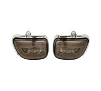 Njprmbq Motorcycle Headlight For F6B 2013-2017 For Goldwing GL1800 2001-2017 Motorcycle Front LED Turn Signals Head Light(Smoke)
