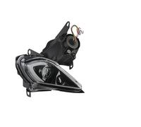 Njprmbq Motorcycle Headlight For Raptor 700 700R YFZ450 R X For Wolverine 450 350 Turn Signal Light 06-22 DRL Adjustable Headlig ATV LED Headlight Head Light(Black B)