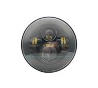 Njprmbq Motorcycle Headlight For Touring For Electra For Glide For Road King For Street For Glide 7inch LED Headlight White DRL 4.5inch Halo Fog Lights Adapter Ring Head Light(7inch B not DRL)