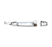 Njprmbq Sliding Exterior Handle Exteror Door Handle Front Rear Left Right Chrome and Black for Toyota for Camry 2007-2011