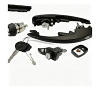 Njprmbq Sliding Exterior Handle for VW for Beetle 1973-2004 1 Set Exterior Car Door Handle 111837205J 1BM827503 1BM837205