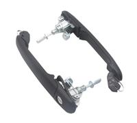 Njprmbq Sliding Exterior Handle for VW for Polo 1994-2001 for Sharan 1995-2010 Front Left Right Door Handle with 2 Same Key 6N0837207C 2PCS