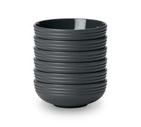 NJRD Lines bowl Ø16 cm 6-pack dark grey