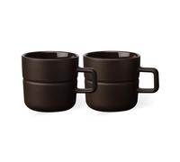 NJRD Lines mug 30 cl 2-pack brown