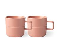 NJRD Lines mug 50 cl 2-pack pink