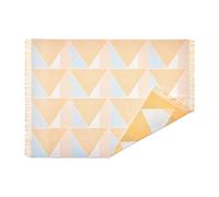 NJRD Metric focus No. 2 cotton throw 130x185 cm Yellow