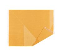 NJRD Stripes wool throw 130x185 cm Yellow