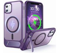 NJROW Magnetic Stand for iPhone 11 Case Compatible with MagSafe, Dark Purple