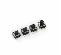 NJRPWAUNK Tact Switch 100PCS SMD 6 * 4.3mm 5mm 6mm 7mm 6X6 4Pin Tactile Push Button Micro Self-Reset Switches(SMD-6x6x4.3)