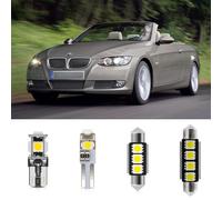 njssjd 17pcs White LED Interior Light Kit for 2006-2011 B.MW 3 Series E93 Convertible Interior Light Bulbs Door Light Footwell Light Trunk Lamp and Install Tool