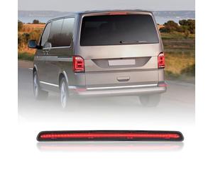 njssjd 1pc LED Third Brake Light High Mount Stop Lamp for 2016-2024 V.W T6 T6.1 Transporter Tailgate Models Only Rear Central High Level 3rd Brake Light