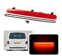 njssjd 1pc Red Lens LED Third Brake Light High Mount Stop Lamp for VW T5 Transporter Multivan Caravelle Rear Boot High Level 3rd Brake Stop Light