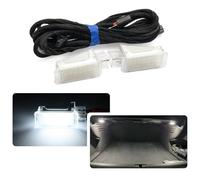 njssjd 2pcs LED Trunk Lights for 2016-2024 A.udi A4 S4 B9 Sedan Dual Boot Lights Additional Interior Luggage Compartment Lamp