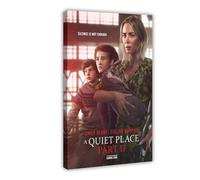 NJTYDG A Quiet Place Part II Movie Poster Canvas Poster Bedroom Decor Landscape Office Room Decor Gift 24x36inch(60x90cm)