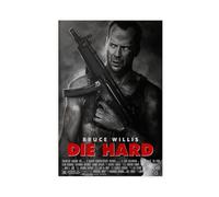 NJTYDG Die Hard Movie Poster Canvas Poster Wall Art Decor Print Picture Paintings for Living Room Bedroom Decoration 16x24inch(40x60cm)