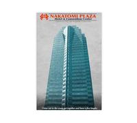 NJTYDG Die Hard Nakatomi Plaza Original Art Print Canvas Poster Bedroom Decor Landscape Office Room Decor Gift 12x18inch(30x45cm)