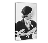 NJTYDG Vintage Fashion Photography - Retro Photo Prints - Ziegfeld Girls Canvas Poster Wall Art Decor Print Picture Paintings for Living Room Bedroom Decoration 12x18inch(30x45cm)