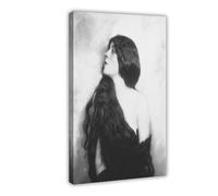 NJTYDG Vintage Fashion Photography - Retro Photo Prints - Ziegfeld Girls Canvas Poster Wall Art Decor Print Picture Paintings for Living Room Bedroom Decoration 24x36inch(60x90cm)