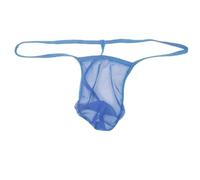 NJUDE Transparent G-strings Men Micro Thongs Stretch Sexy Underwear See-through Mesh Panites Gay Man Erotic Underpants