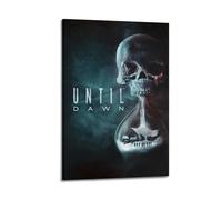 njxbrek Until Dawn Poster Room Decor Artistic Poster for Bedroom Living Room Walls Aesthetic Poster 12x18inch(30x45cm) Frame-style